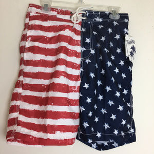 NEW Trunks Surf & Swim Co Mens Swim Trunks S